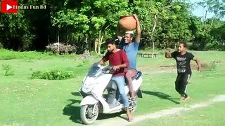 Must Watch Funny Comedy Video 2020 try to not lough by || Bindas fun bd ||