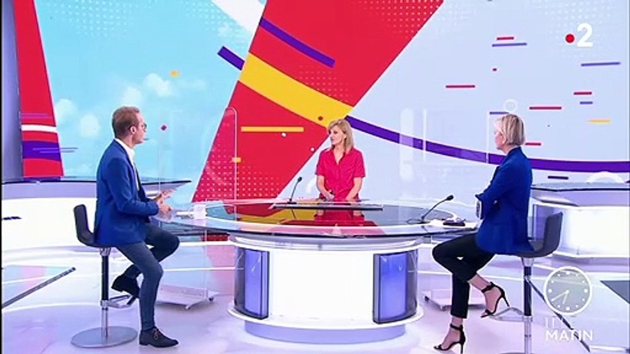 Fou rire de Damien Thévenot et Valérie Maurice dans "Télématin", sur France 2