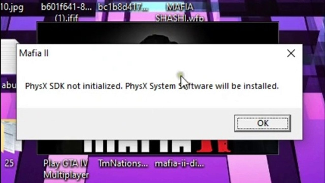 How To Fix The PhysX Error When Opening Game Or Other Software