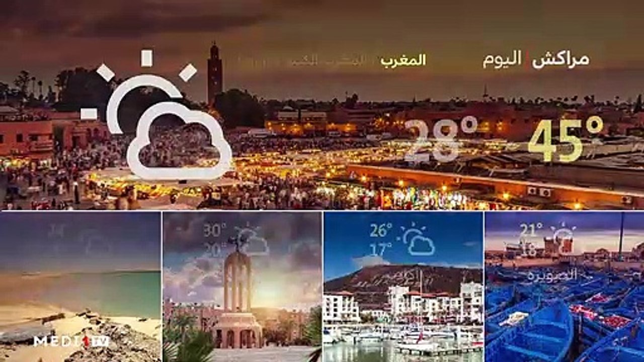 النشرة الجوية - 29/07/2021