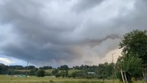 Des nuages étranges et effrayants observés en Gaume (vidéo Steve Lebon)