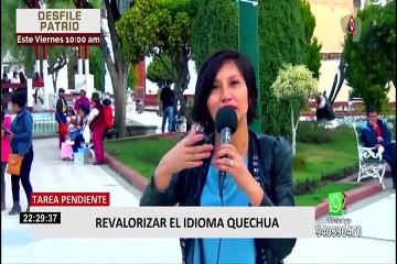 El Quechua: una lengua originaria que comienza a ser revalorada