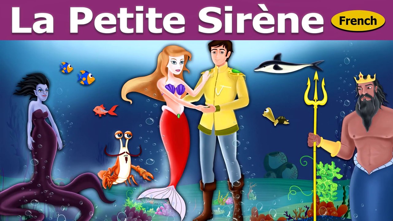 La Petite Sirène  Histoire Pour S'endormir  Histoire Pour Les Petit  Contes De Fées Français