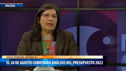 El 20 de agosto comienzan análisis del Presupuesto 2022