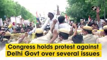Congress protests against Delhi govt’s ‘Covid mismanagement’ 