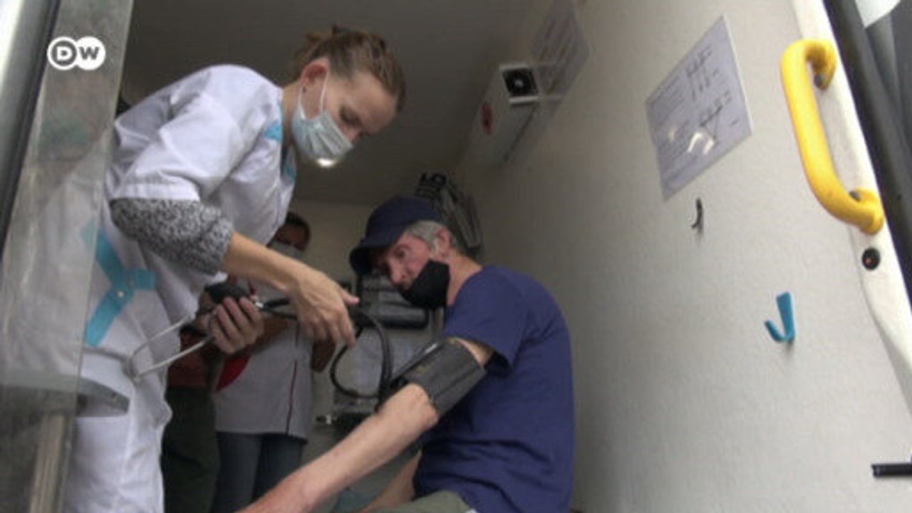 Corona: Obdachlosen-Impfungen in Russland