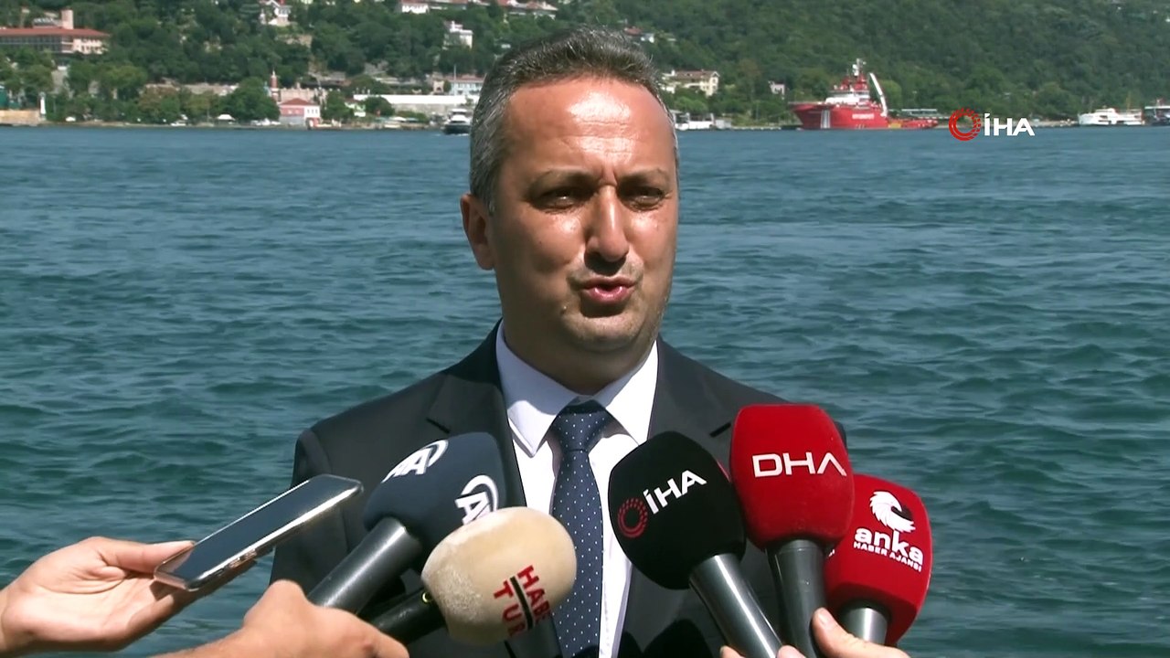 Beylerbeyi Sarayı'nda ziyarete açılan 113 metrelik rıhtım havadan görüntülendi