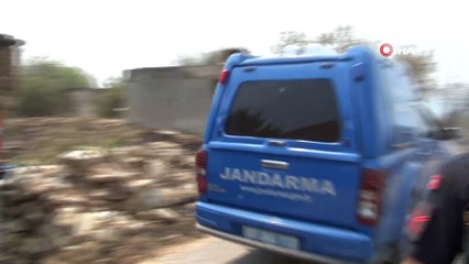 Dumandan etkilenerek hayatını kaybeden yaşlı çiftin evi görüntülendi