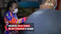 Melawan, Polisi Tembak Pelaku Curanmor di Jember