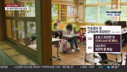 초중고 200만명에 보충수업…"학습결손 회복"