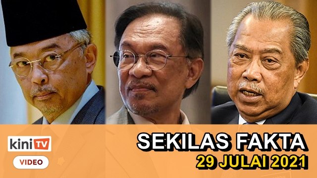 Agong amat dukacita, Muhyiddin perlu digugur segera!, Sekutu PN nasihat undur - SEKILAS FAKTA