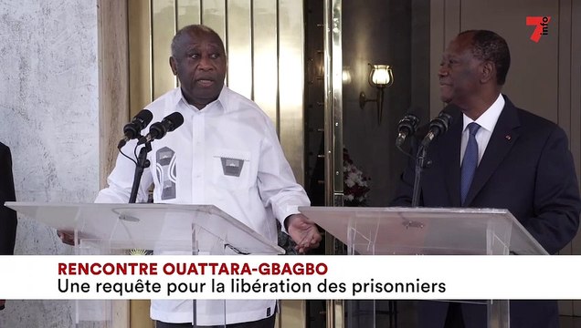 Rencontre Ouattara- Gbagbo une requete pour la libération des prisonniers