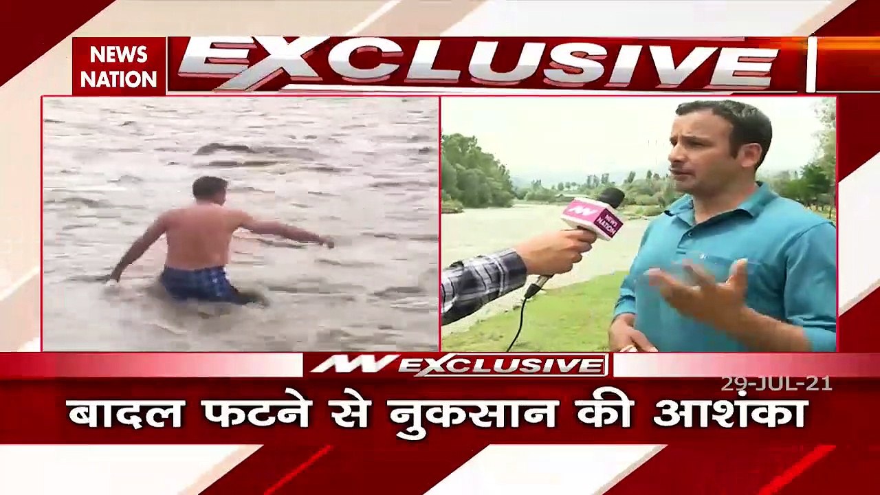 Himachal Pradesh : winds carried a truck, just like a movie scene!