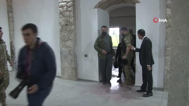 TBMM Başkanı Mustafa Şentop'tan Şuşa'ya ziyaretŞentop: Azerbaycan ile Türkiye arasındaki ilişki, dünyada benzeri olmayan bir ilişki