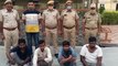 अंतर्राज्यीय मद्रासी गैंग ने की थी 10.26 लाख की चोरी, चार सदस्य जयपुर से गिरफ्तार