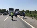 Anadolu Otoyolu'nda 2 yolcu otobüsü çarpıştı: 4 yaralı