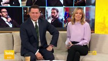 Host’s hilarious apology for embarrassing ‘fan-girl’ moment with Jeremy Piven _ Today Show Australia