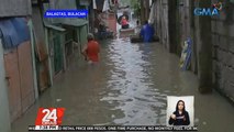 Bahang pinapalala ng ulan, high tide, at pagpapakawala ng tubig sa dam, perwisyo sa mga taga-Bulacan | 24 Oras