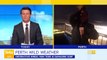 Weather reporter battles destructive winds on live TV _ Today Show Australia