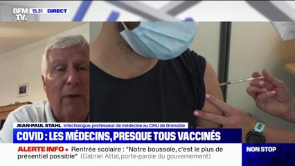 Pr Jean-Paul Stahl: "Il est absolument inconcevable qu'un soignant fasse courir des risques aux personnes qu'il soigne"