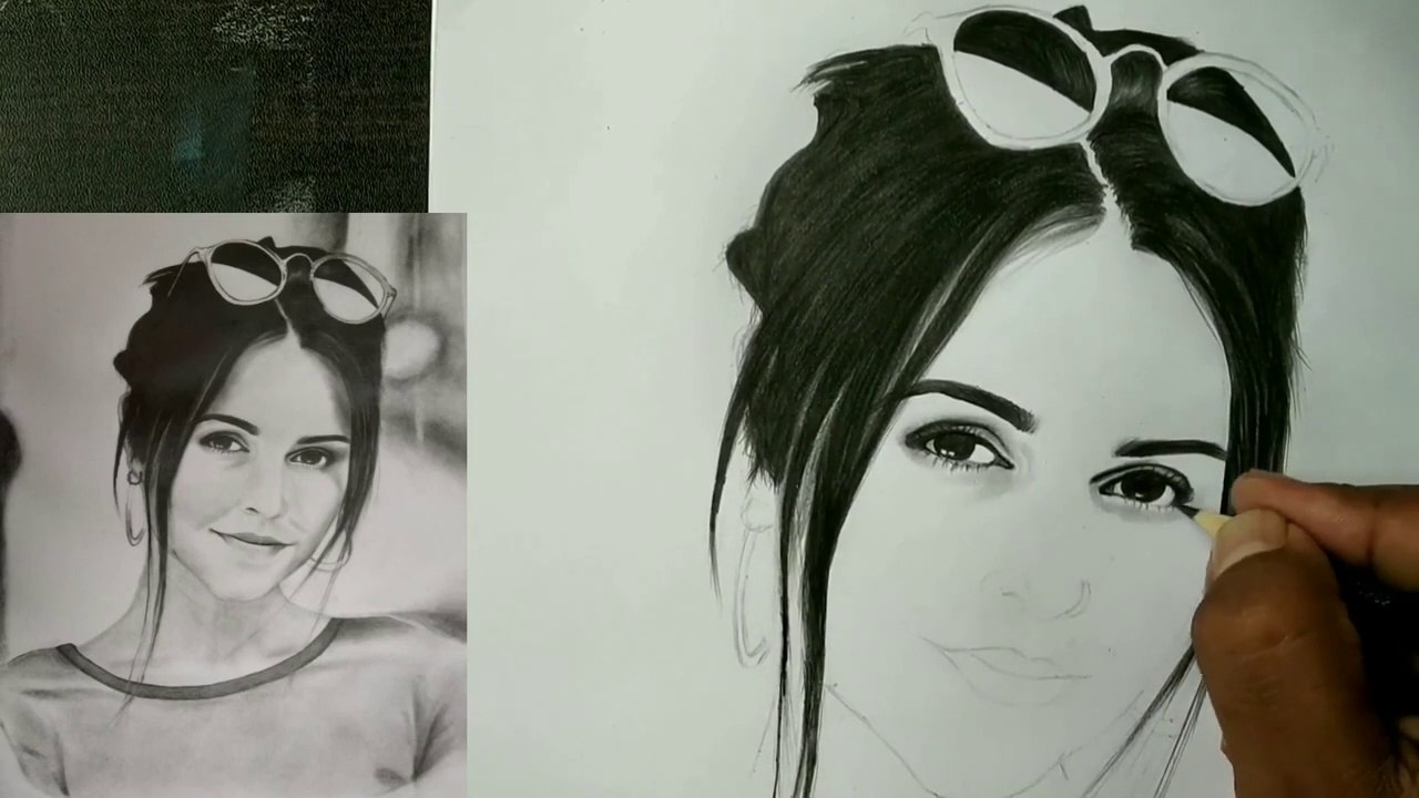 How to draw a Beautiful Girl (Part-1)  | Cute girl drawing sketch | Easy drawing for beginners.