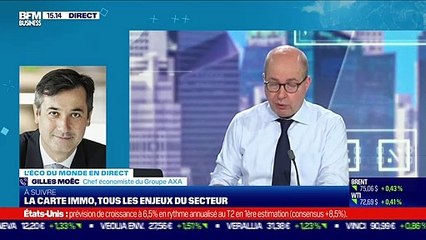 Gilles Moëc (AXA) : L'économie américaine face au variant Delta - 29/07