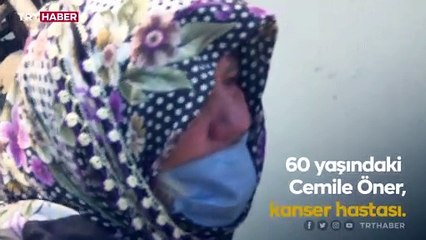 Kanser tedavisi için biriktirdiği parası yangında kül oldu