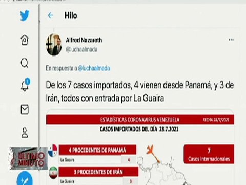 COVID-19 | Venezuela registró 1.002 casos comunitarios, 7 importados y 286.795 personas recuperadas