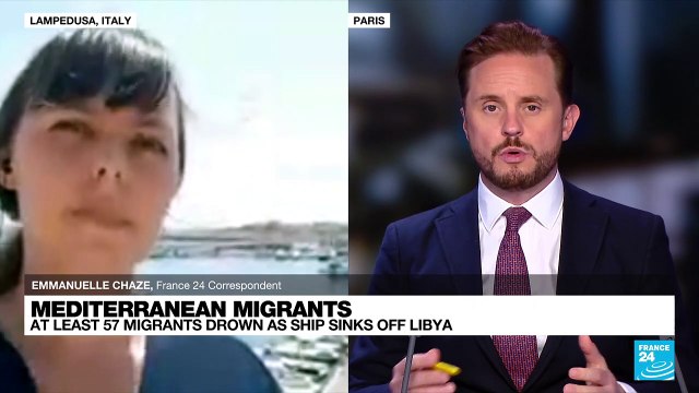 At least 57 migrants die in shipwreck off Libyan coast