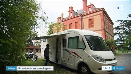 Ariège : un médecin itinérant fait le tour de France en camping-car