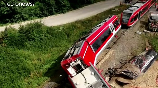 Egy Berlinbe tartó lengyel vonat ütközött kamionnal csütörtök reggel