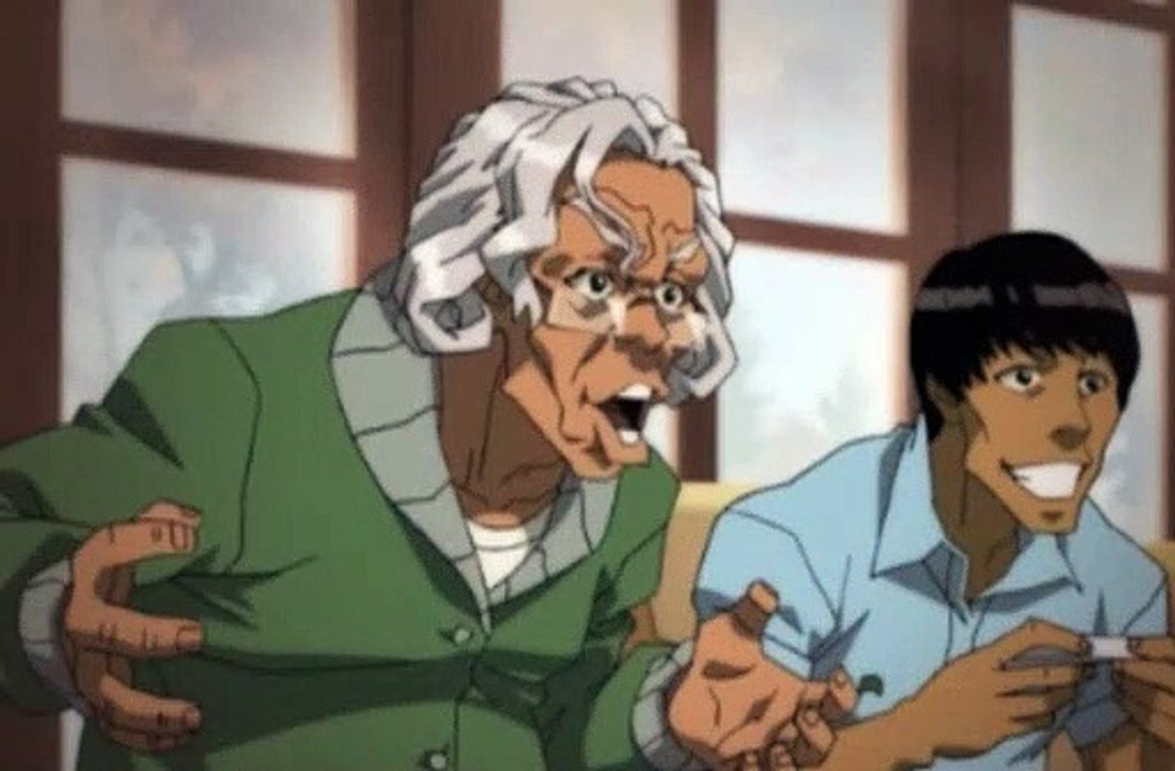 The Boondocks S04E03 Breaking Granddad - video Dailymotion, image size:1645x1080