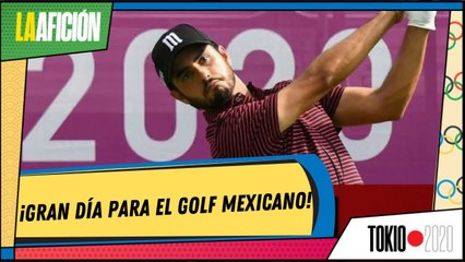 Carlos Ortiz da cátedra olímpica y es top tres del golf en Tokio 2020