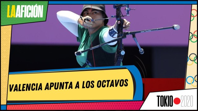 Alejandra Valencia avanza a octavos de final de tiro con arco individual femenil