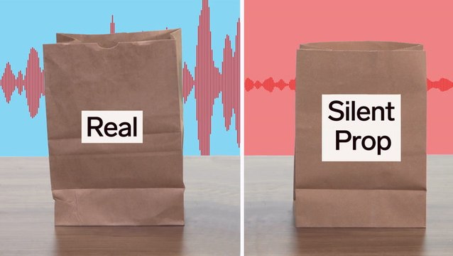 How noiseless props are made for movies & TV