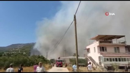 Silifke'deki yangın yerleşim yerlerine ulaştı