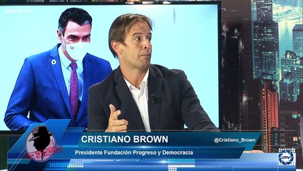 Cristiano Brown: Estamos en la cola de Europa en casi todo, que Sánchez siga en el Gobierno es crecer en desigualdad