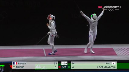 Les Bleues impuissantes face aux fleurettistes du comité olympique russe: revivez la dernière touche