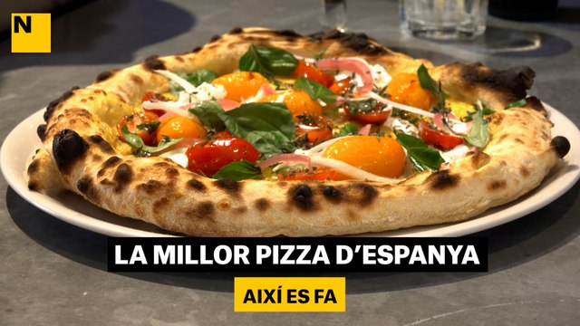 La millor pizza d'Espanya. Així es fa