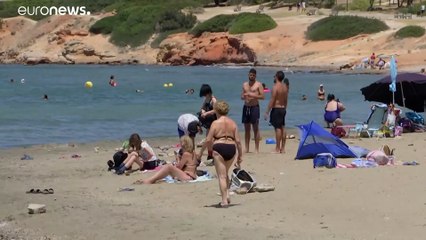 Extrém hőhullám Görögországban