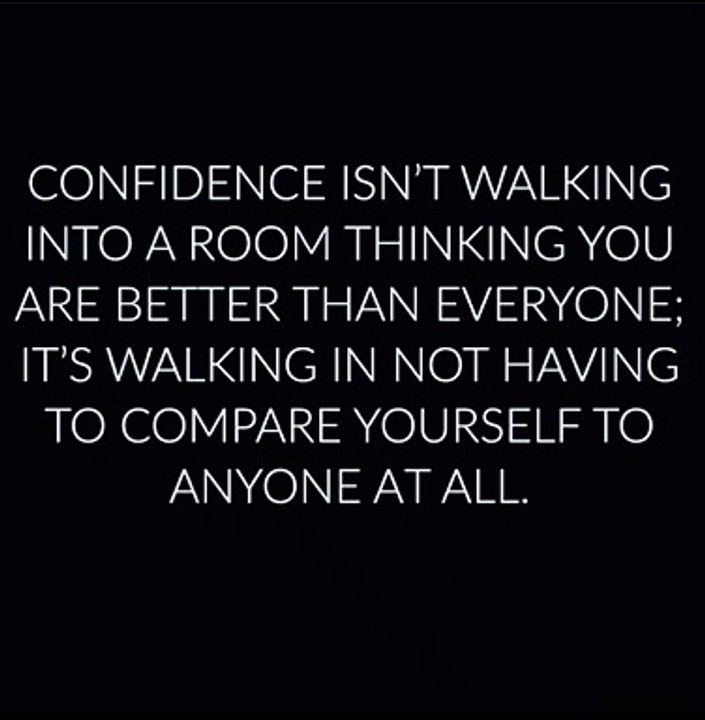 | Worth Watching | Confidence Doesn't Mean Comparison |