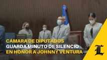 Cámara de Diputados guarda minuto de silencio en honor a Johnny Ventura