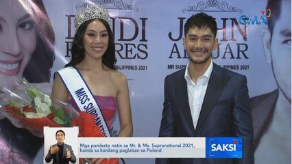Mga pambato natin sa Mr. & Ms. Supranational 2021, handa sa kanilang paglaban sa Poland | Saksi