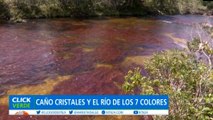 Celebran reapertura de Caño Cristales, una de las maravillas ecológicas de Colombia