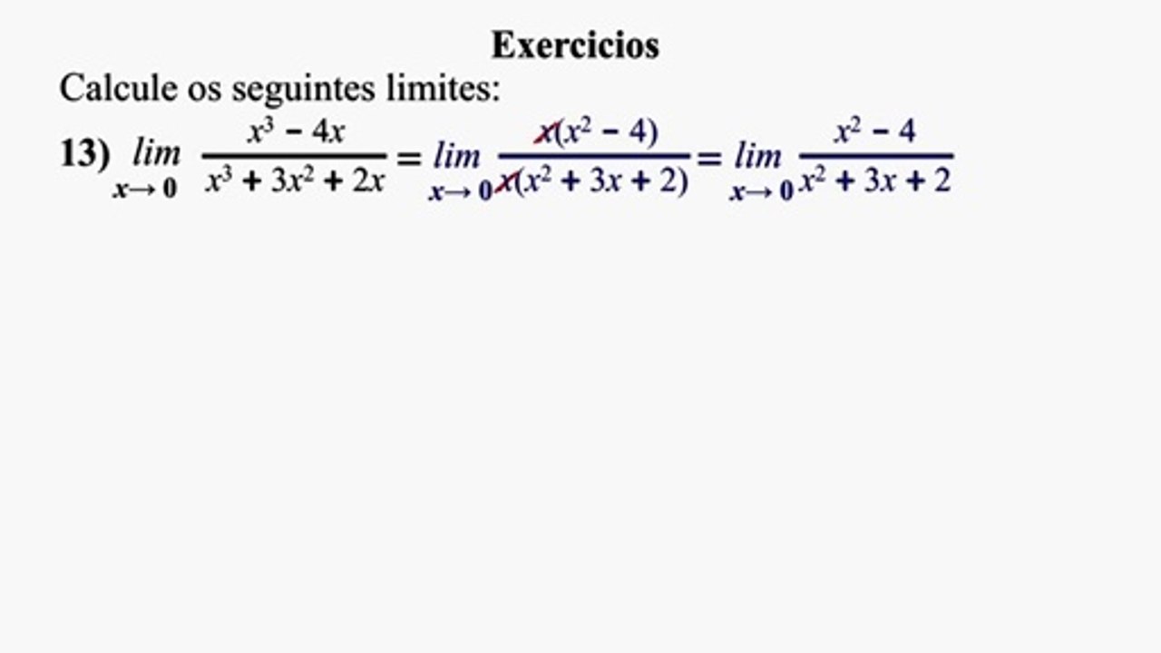 Aula 05 - Cálculo 1 - A derivada de uma função