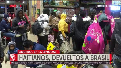 Haitianos fueron devueltos a la frontera con Brasil tras ser encontrados sin documentación