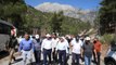Son dakika haberleri! Kayseri Büyükşehir Belediye Başkanı Büyükkılıç, Aladağlar Milli Parkı'ndaki yangın bölgesinde incelemelerde bulundu