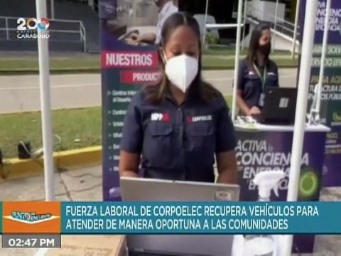 Trabajadores de Corpoelec recuperan 27 vehículos de flota pesada para la atención rápida de averías