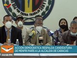 Primero Venezuela le da apoyo a Menfri París como candidato a la Alcaldía de Caracas