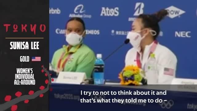 Olympic champion Lee felt pressure in Biles absence